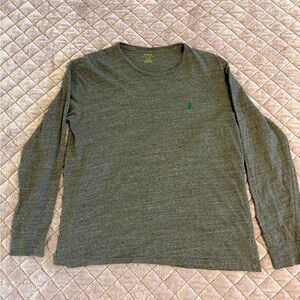 Polo by Ralph Lauren Gray Long Sleeve Tee